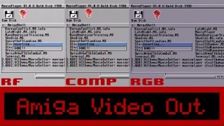 Video Out | Connecting a Commodore Amiga 1200 to a Modern TV / Monitor