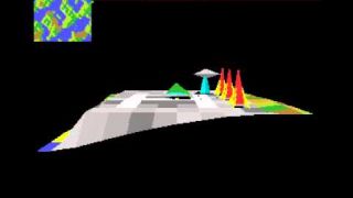 Gameplay Virus / Zarch by David Braben for Amiga - Playing Wave 1-4