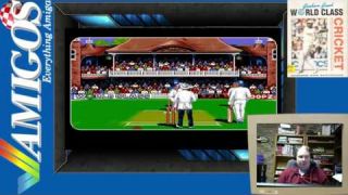 Amigos Plays Graham Gooch World Class Cricket (Amiga)