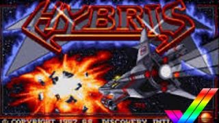 Gameplay: Hybris, great arcade shooter for Commodore Amiga