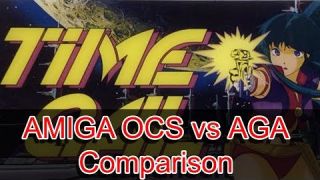 Time Gal for Amiga OCS vs AGA Comparison - Amigos User Plays