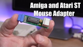 Amiga and Atari ST to PS/2 Mouse Adapter by Kevin Mount