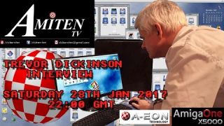 AMITEN TV - Episode #95 - Trevor Dickinson A-EON Interview + Jarlath Reidy Guest