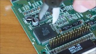 Amiga 600 Capacitor Replacement