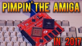 Pimpin' the Amiga 500 in 2017. 68030, Compact Flash, Kickstart 1.3