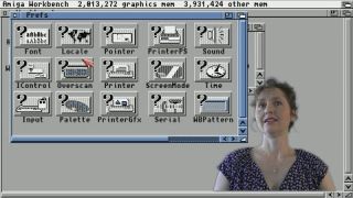 Mum Tries Out AmigaOS 3.1 (1993)