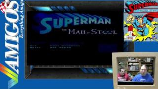 Amigos Plays Superman Man of Steel (Amiga)